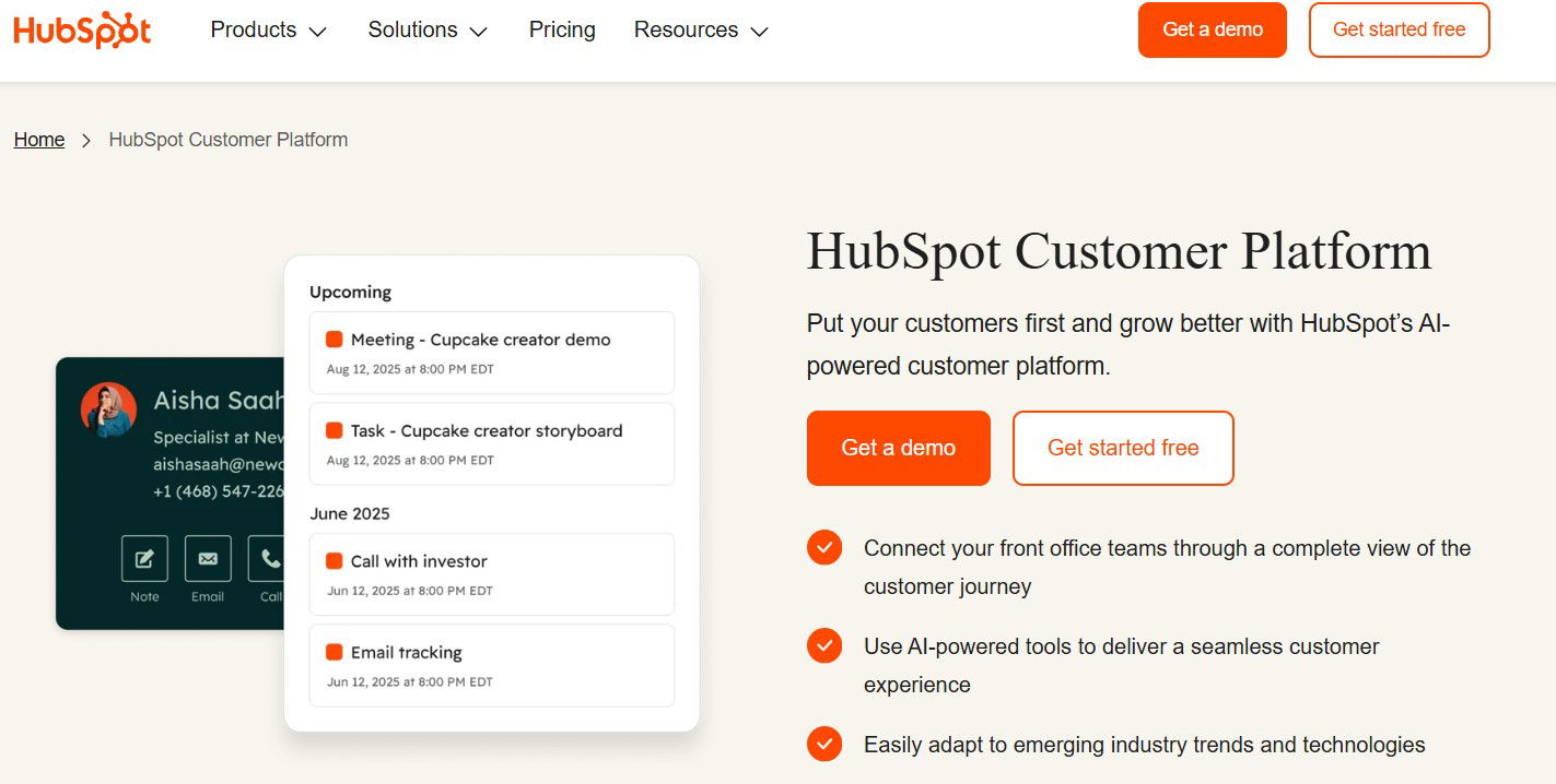 TechDogs-"HubSpot"-"An Image Showing HubSpot Platform"