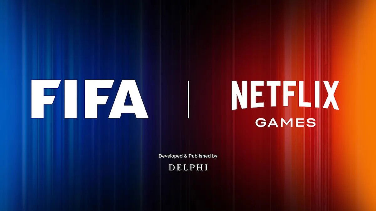 TechDogs-"FIFA’s Video Game Returns As A Netflix-Exclusive Release For 2026"-"FIFA And Netflix Games Logos Displayed Side By Side Announcing Exclusive Football Video Game Partnership"