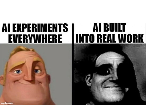 TechDogs-"Stronger Trust"-"An Image Showing Meme Of AI Readiness" TechDogs-"Stronger Trust"-"An Image Showing Meme Of AI Readiness"