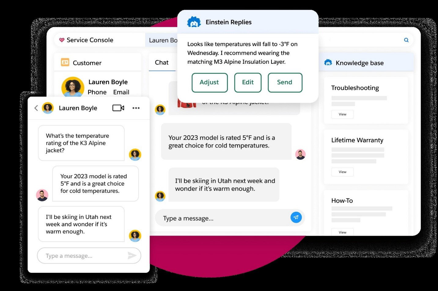 TechDogs-"Salesforce Service Cloud: Best for Enterprise"-"Screenshot Of Salesforce Service Cloud Dashboard"