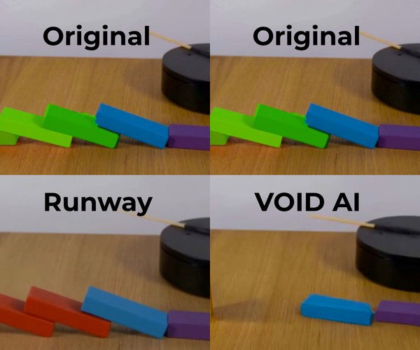 TechDogs-"VOID AI Vs. Runway"-"An Image Showing The Comparison Between Runway And VOID AI"