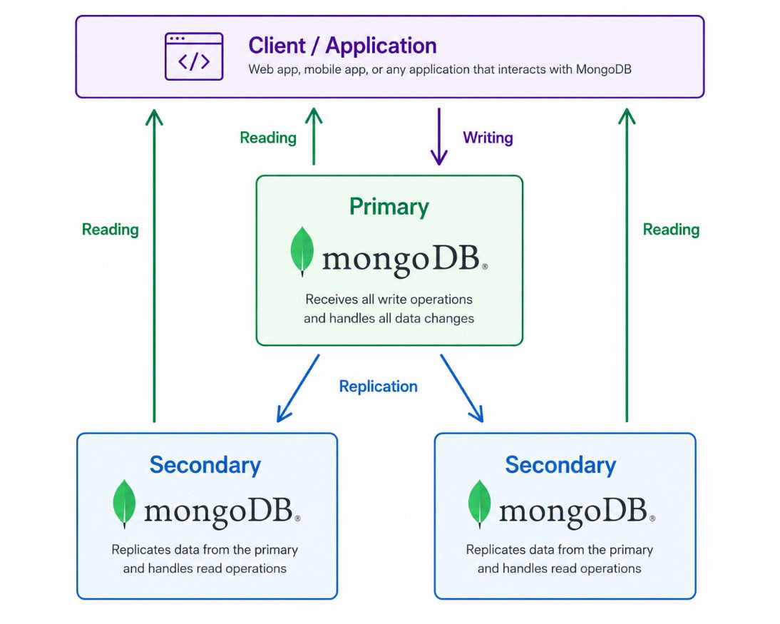 TechDogs-"A Diagram Of How MongoDB Replication Works" TechDogs-"A Diagram Of How MongoDB Replication Works"