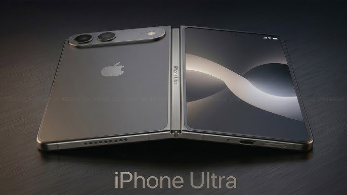 TechDogs-"iPhone Ultra First Look: What The Leaks Are Showing"-"Image Showing The Rumored First Look Of Foldable iPhone Ultra"