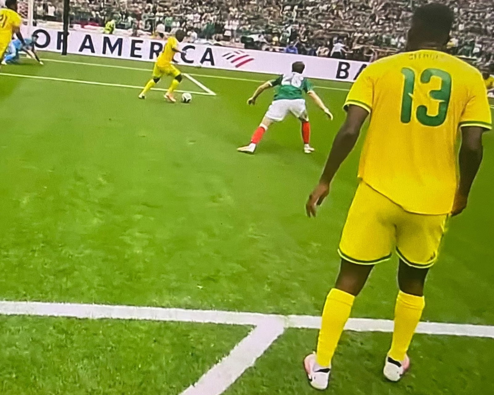 TechDogs-"Next-Gen Referee View"-"An Image From The Refcam During The Mexico Vs. South Africa FIFA World Cup 2026 Opening Match"