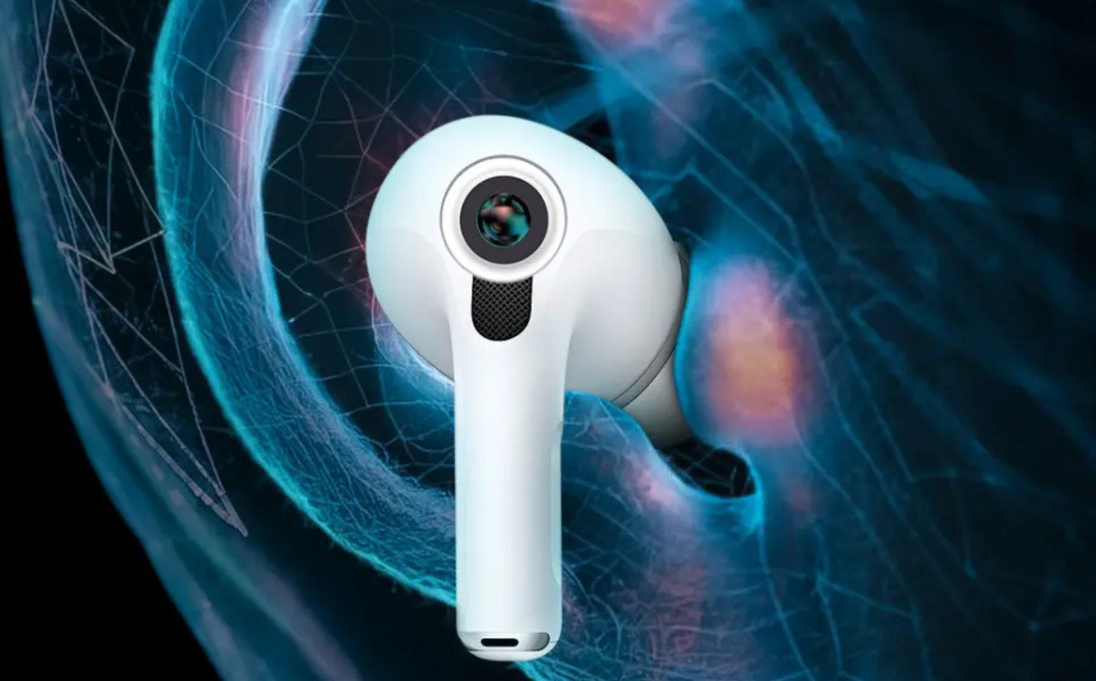 TechDogs-"Why Is Apple Adding Cameras To AirPods?"-"Image Of Camera In AirPods"