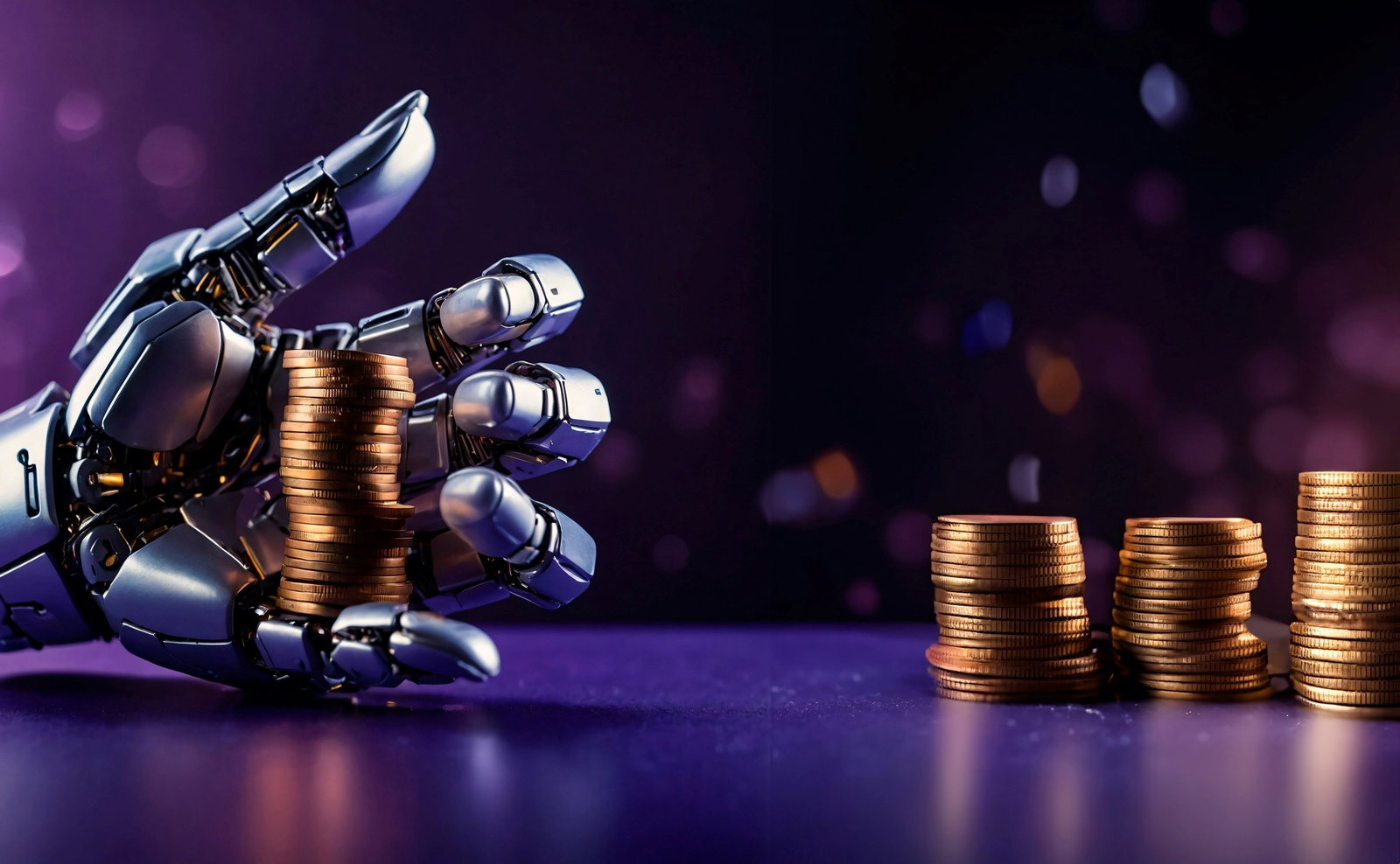 TechDogs-"An Image Of A Robot Hand With Money In It" TechDogs-"An Image Of A Robot Hand With Money In It"