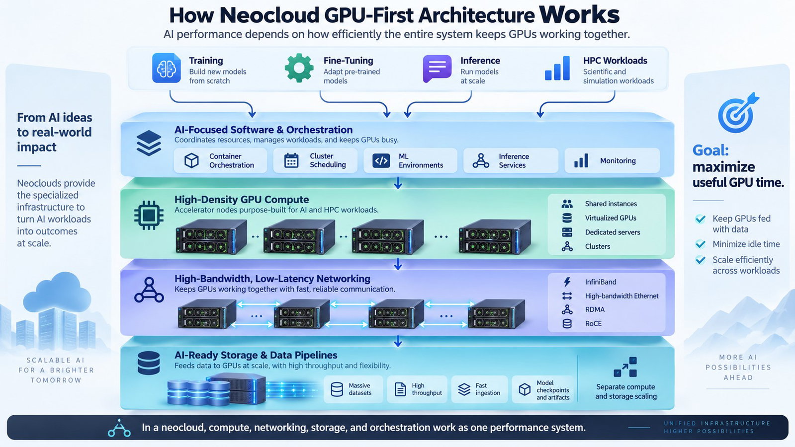 TechDogs-"Why Did Neoclouds Emerge?"-"An Image Showing The Working Of Neocloud"