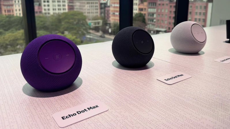 TechDogs-"Device Support And Matter Compatibility"-"An Image Of The Amazon Echo Dot Max" TechDogs-"Device Support And Matter Compatibility"-"An Image Of The Amazon Echo Dot Max"