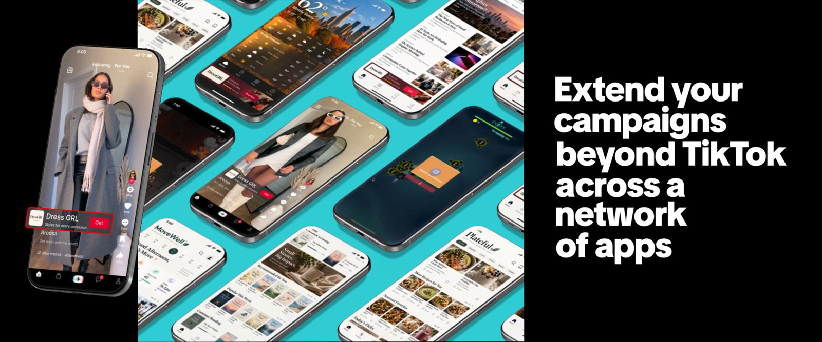 TechDogs-"How TikTok Is Expanding AI Automated Capabilities"-"An Image Showing Some Capabilities Of TikTok’s New Ad Networks' Extended Capabilities"