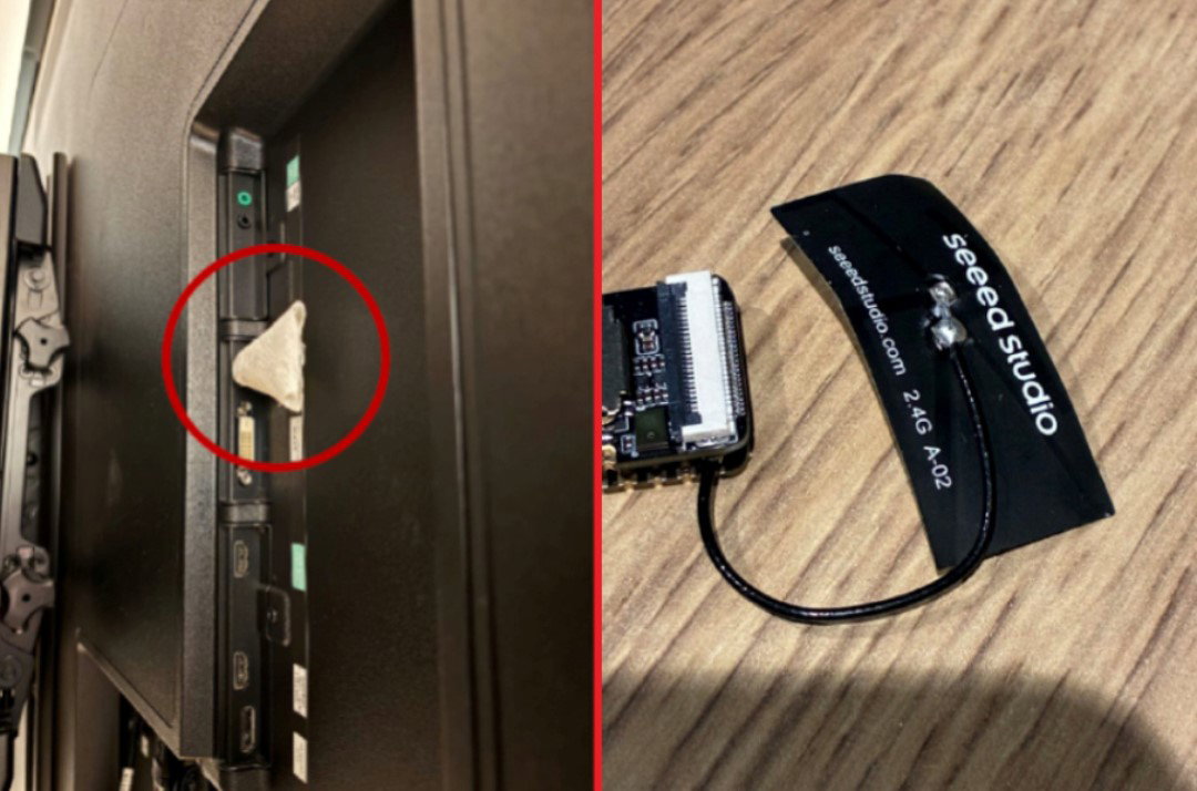 TechDogs-"How Did OpenAI Use AI To Investigate The Hidden Device?"-"An Image Of The Recording Devices Found At OpenAI's Office Allegedly Planted By Abdulrahman Alfozan"