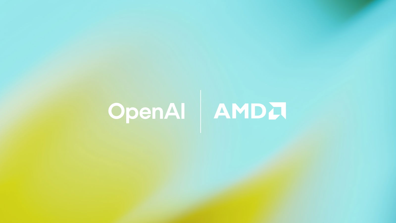 TechDogs-"An Image With The Logos Of OpenAI And AMD As Used In The News Release"