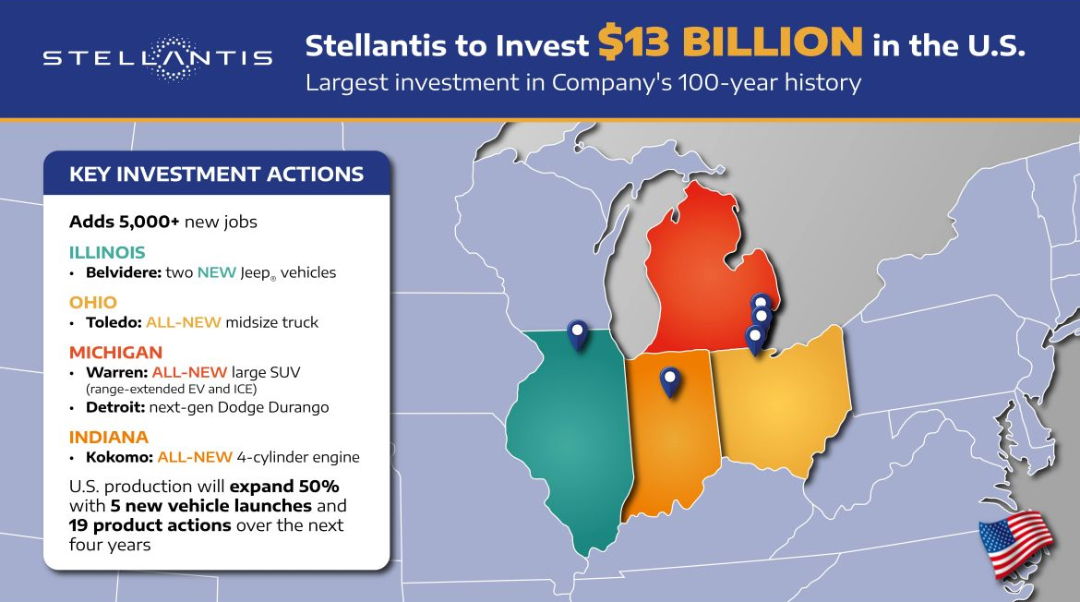 TechDogs-"An Image Outlining Stellantis' $13 Billion Investment Plan"