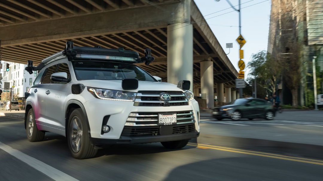 TechDogs-"An Image Of A Zoox Robotaxi"