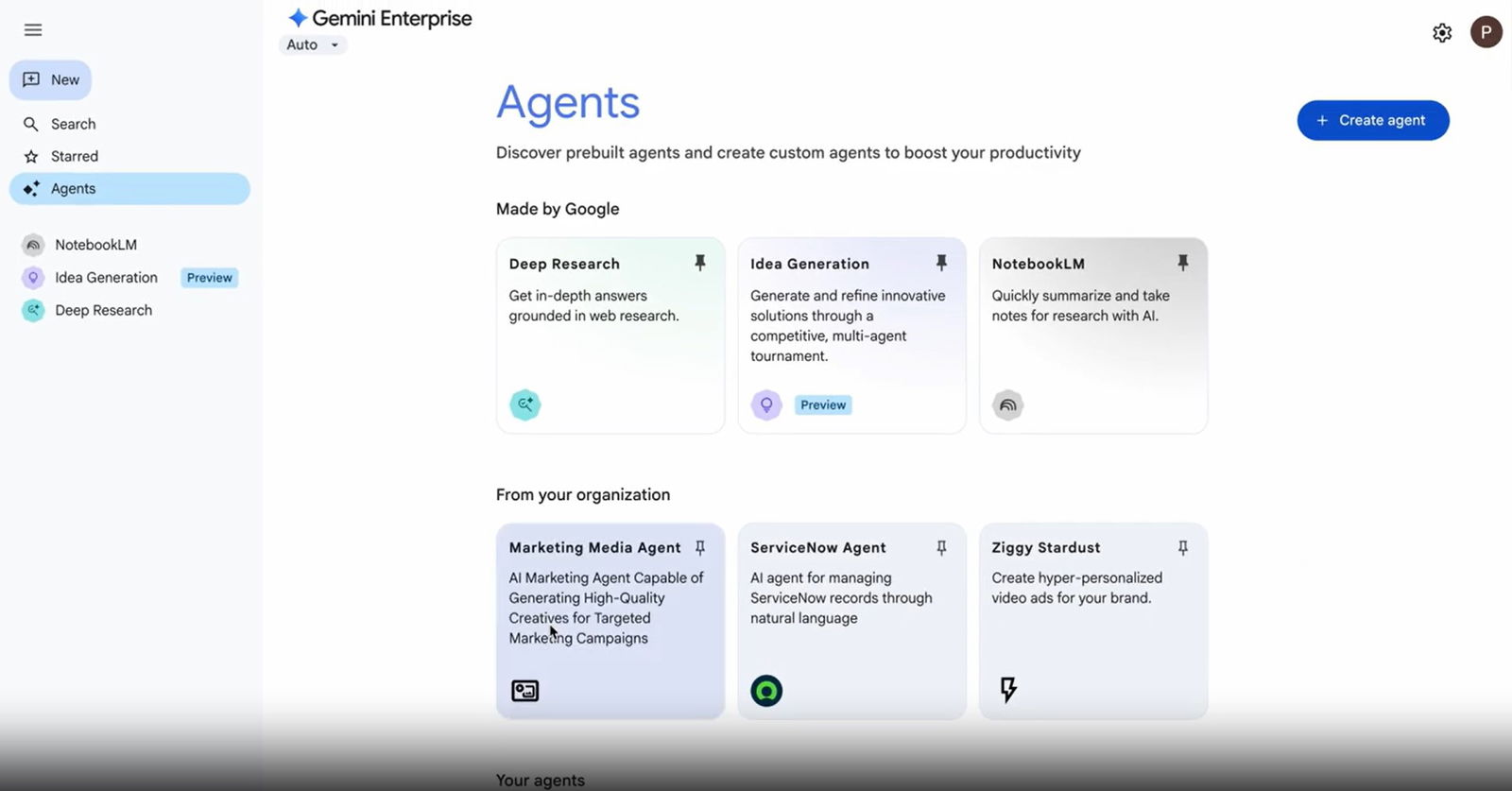 TechDogs-"Gemini Enterprise’s Next-Gen AI Agents Transform How You Work"-"An Image Showing AI Agents"
