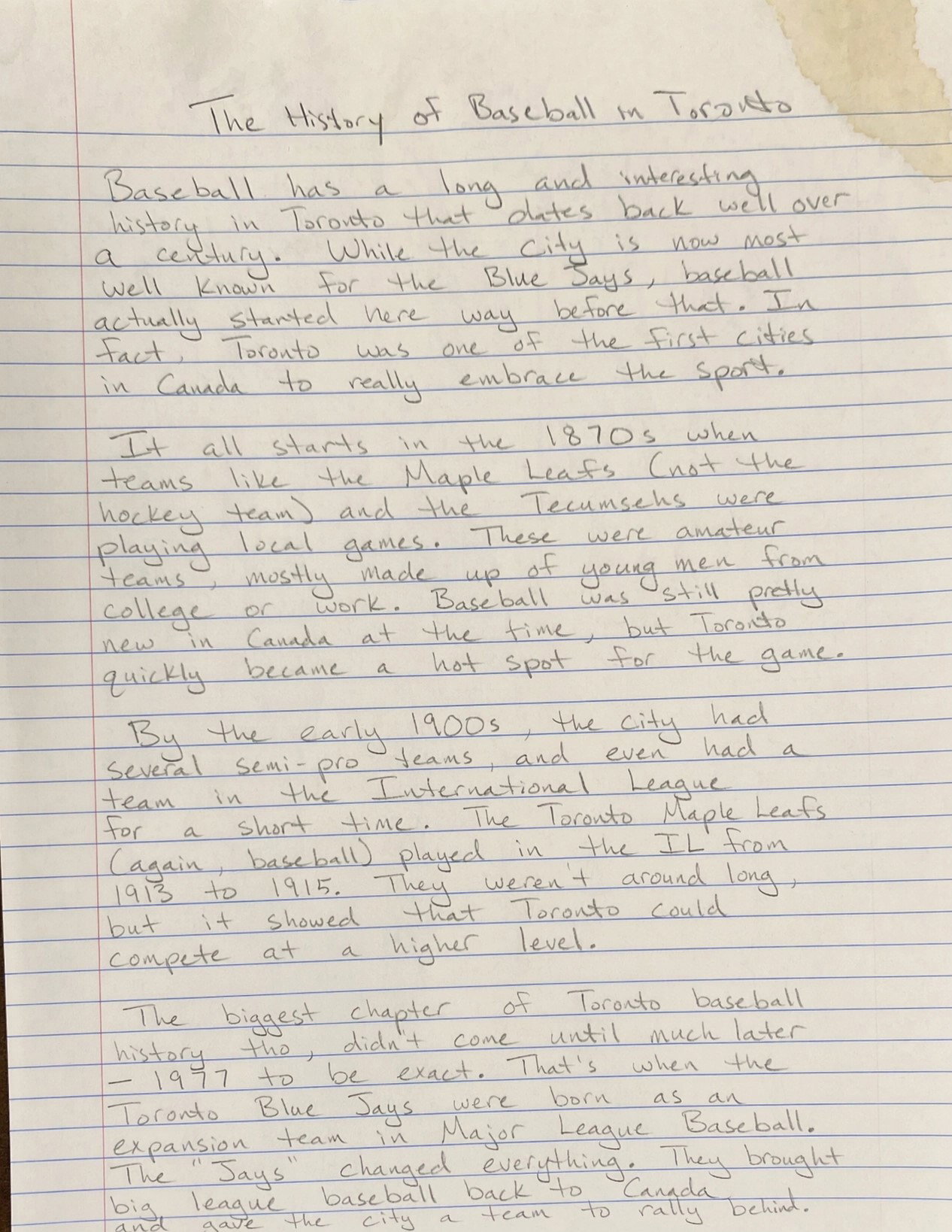 TechDogs-"OpenAI’s Examples"-"An AI Generated Image Using ChatGPT Images 2.0 - An AI Generated Handwritten Essay"