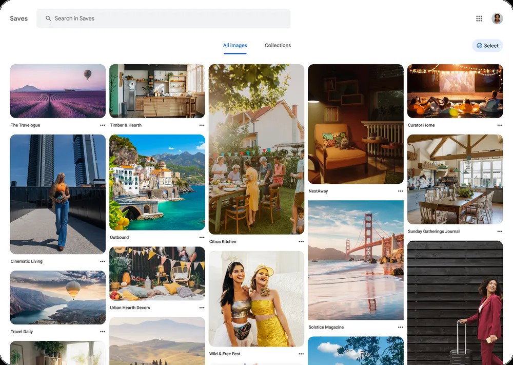 TechDogs-"Is Google Images Replacing Traditional Search?"-"An Image Showing Saved Collection Of Google Image"