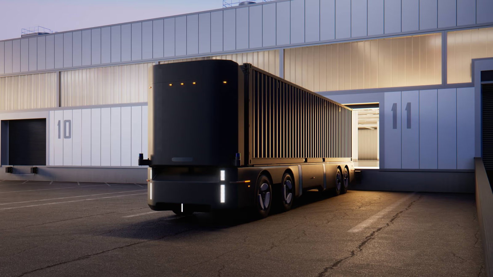 TechDogs-"What Are The Challenges Of Autonomous Electric Trucks?"-"An Image Of A Humble Hauler Autonomous Electric Truck"