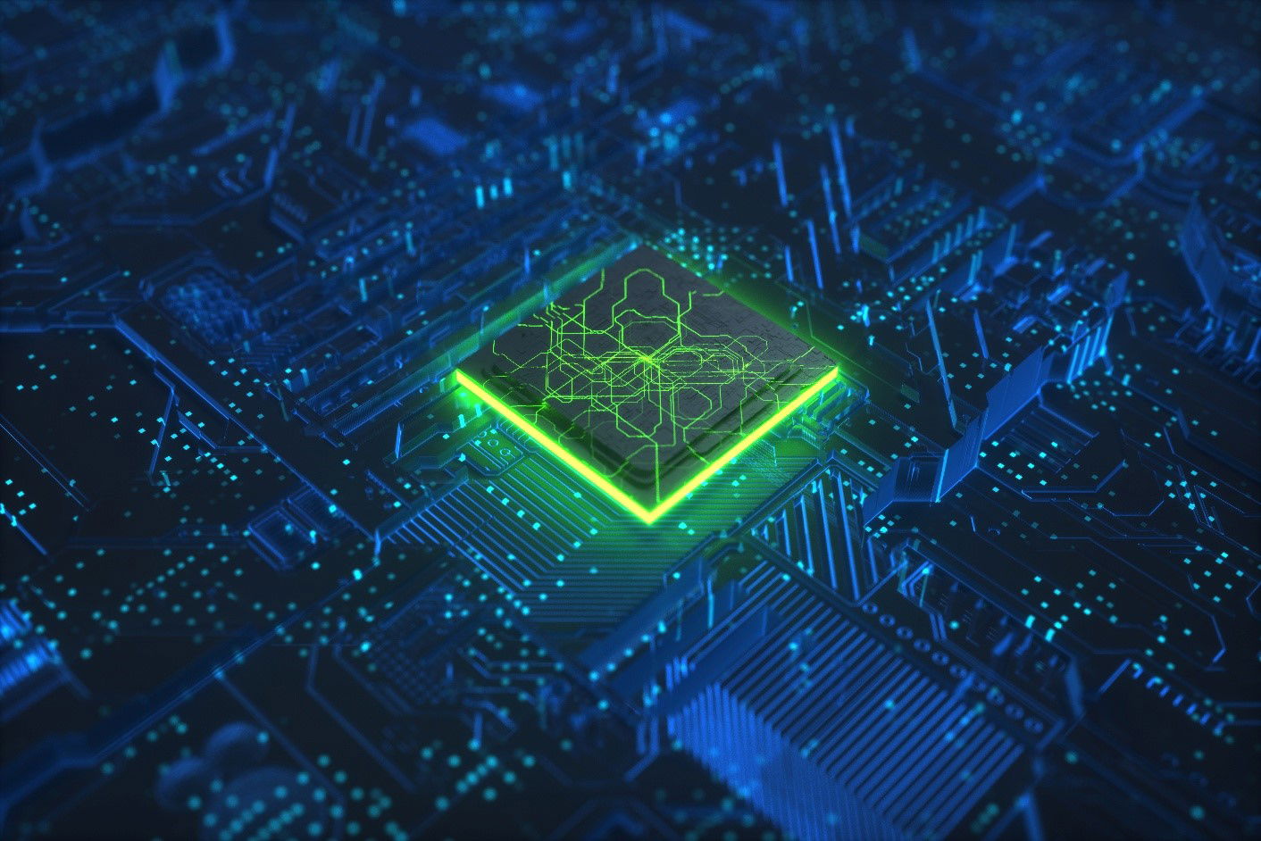 TechDogs-"U.S. Senate Passes Bill Requiring NVIDIA, AMD To Prioritize Domestic Customers Over China"-"An Image Of A Semiconductor"