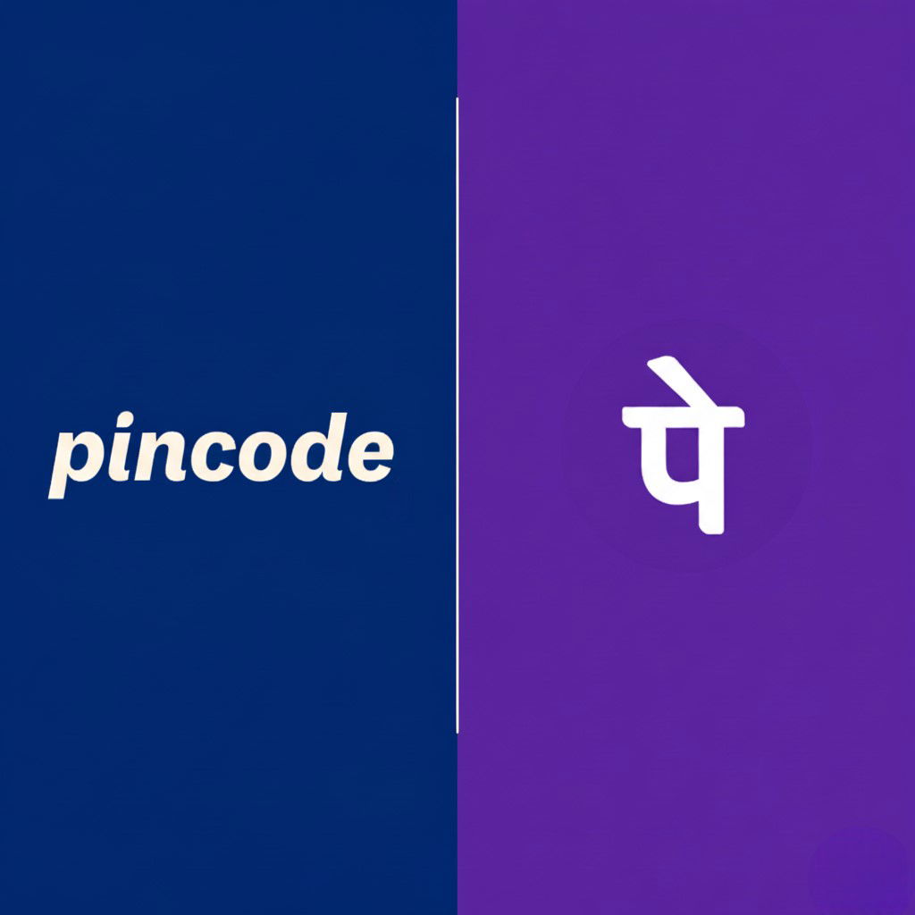 TechDogs-"Why Did PhonePe Shut Down Pincode And What Happens Next?"-"An Image Showing Pincode And PhonePe Logo Side By Side"
