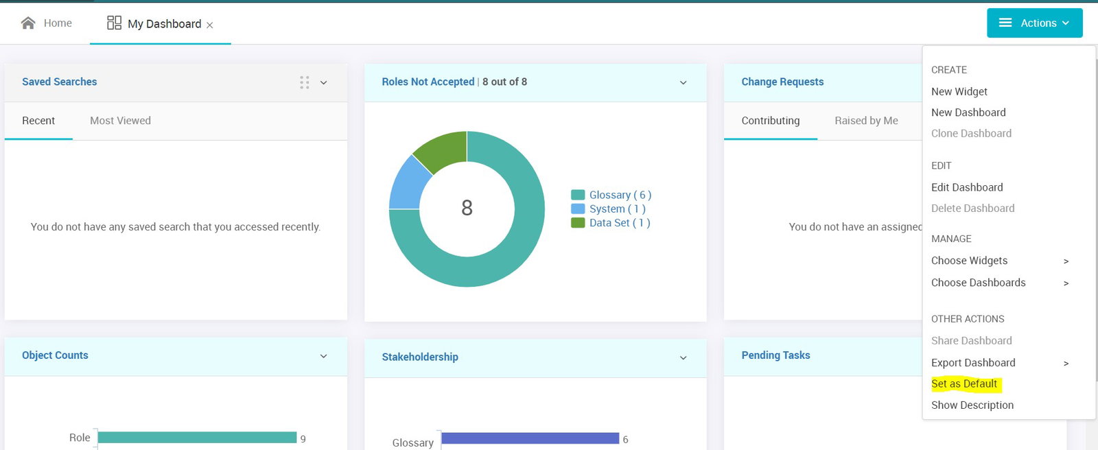 TechDogs-"Informatica: Best For Enterprise"-"Screenshot Of Informatica Dashboard"