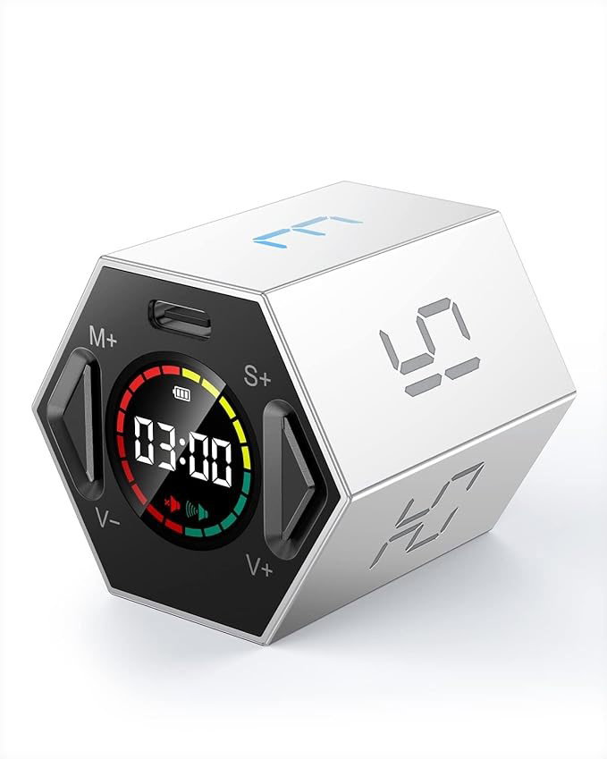 TechDogs-"Cube Pomodoro Timer: The Focus Tool That Keeps You Away From Your Phone"-"Image Of TickTime Pomodoro Timer"