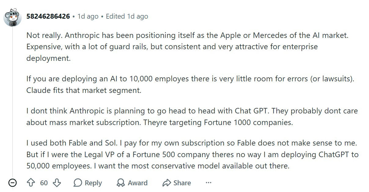 TechDogs-"The Business Decision Anthropic Cannot Avoid"-"A Reddit Conversation About Claude"