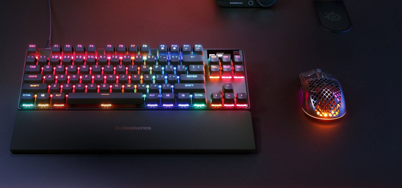 TechDogs-"SteelSeries Apex Pro TKL Gen 3"-"An Image Of The SteelSeries Apex Pro TKL Gen 3 Keyboard"
