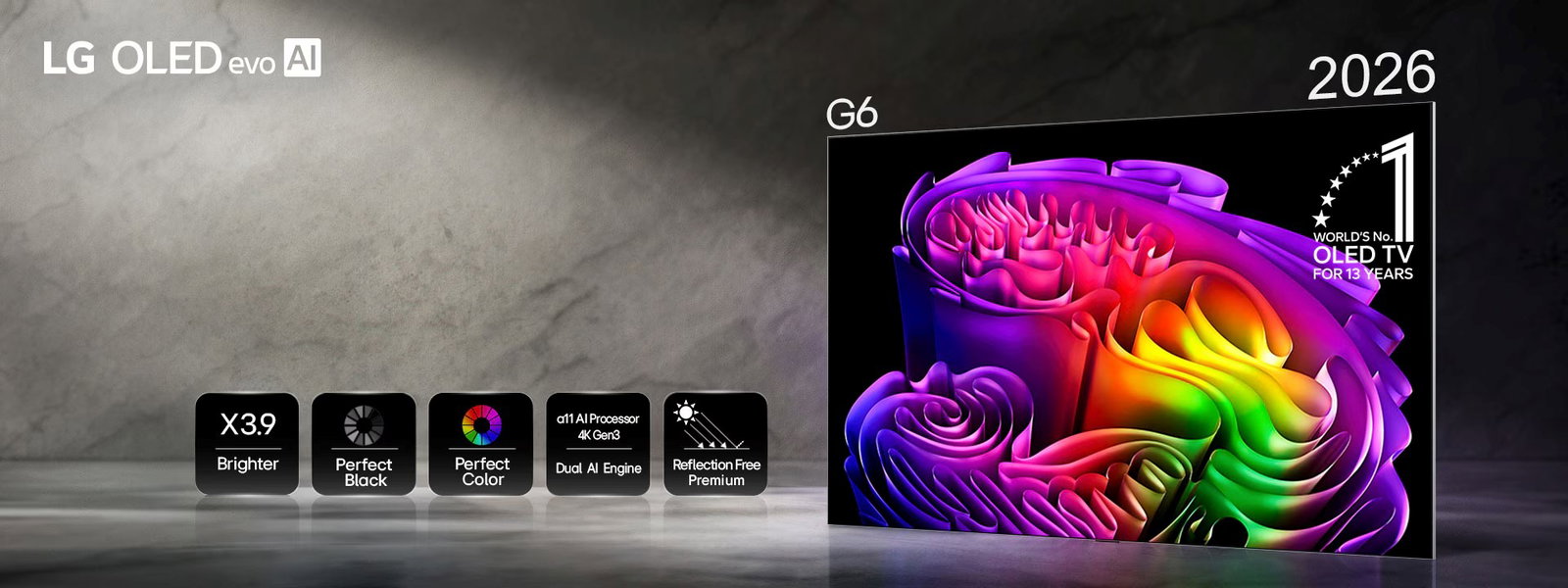 TechDogs-"LG OLED Evo G6"-"An Image Of The LG OLED Evo G6 Gaming-Optimized TV"