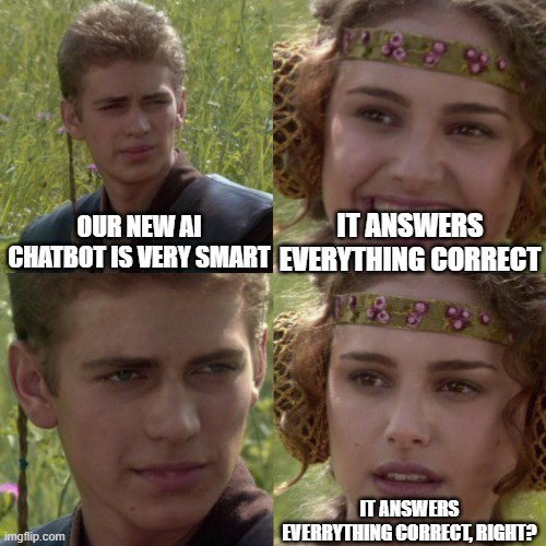 TechDogs-"What Happens When A Government AI Gets The Answer Wrong?"-"A Meme Showing How AI Can Go Wrong In Generating Answers"