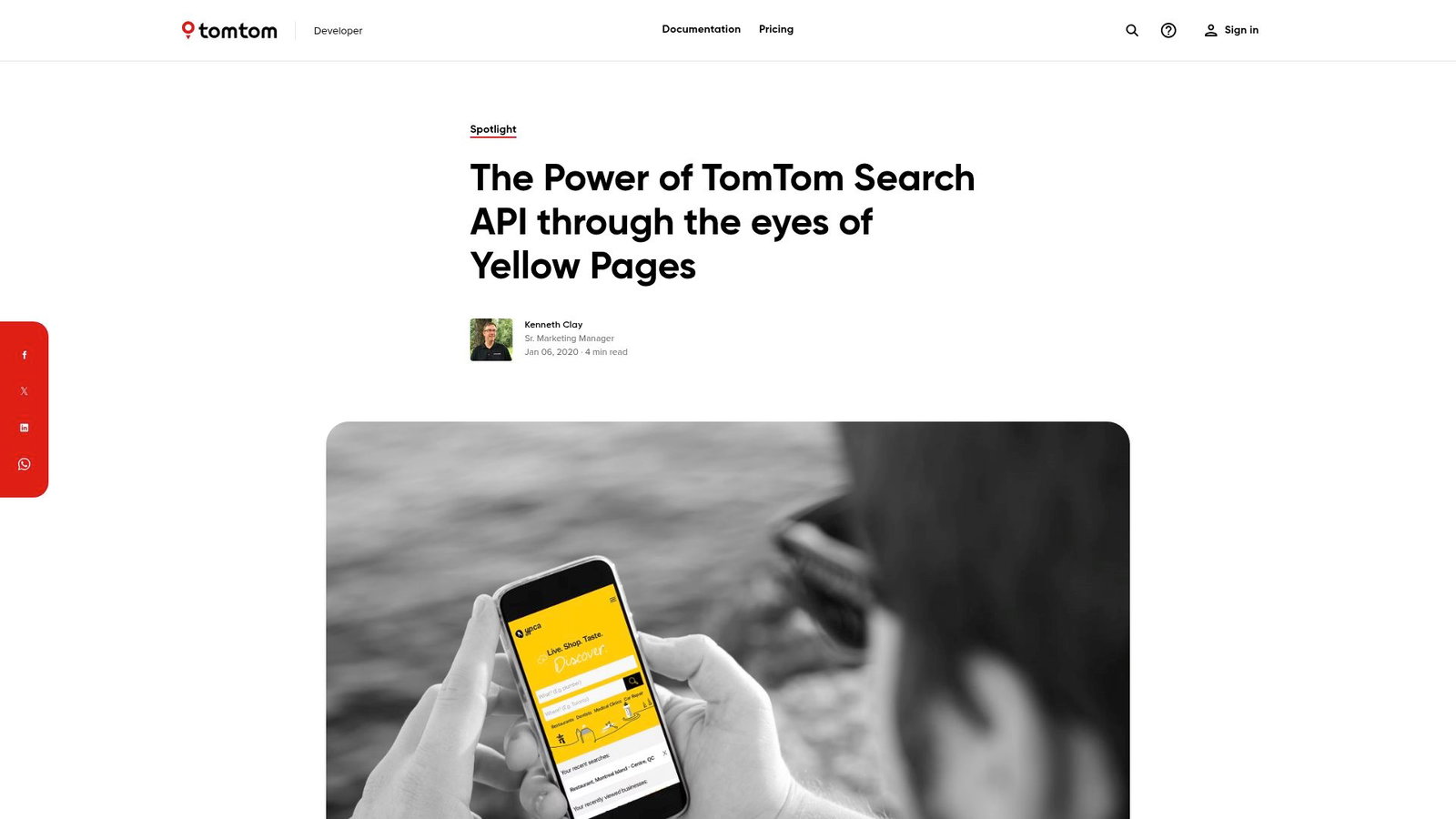 TechDogs-"TomTom"-Image Of TomTom" TechDogs-"TomTom"-Image Of TomTom"
