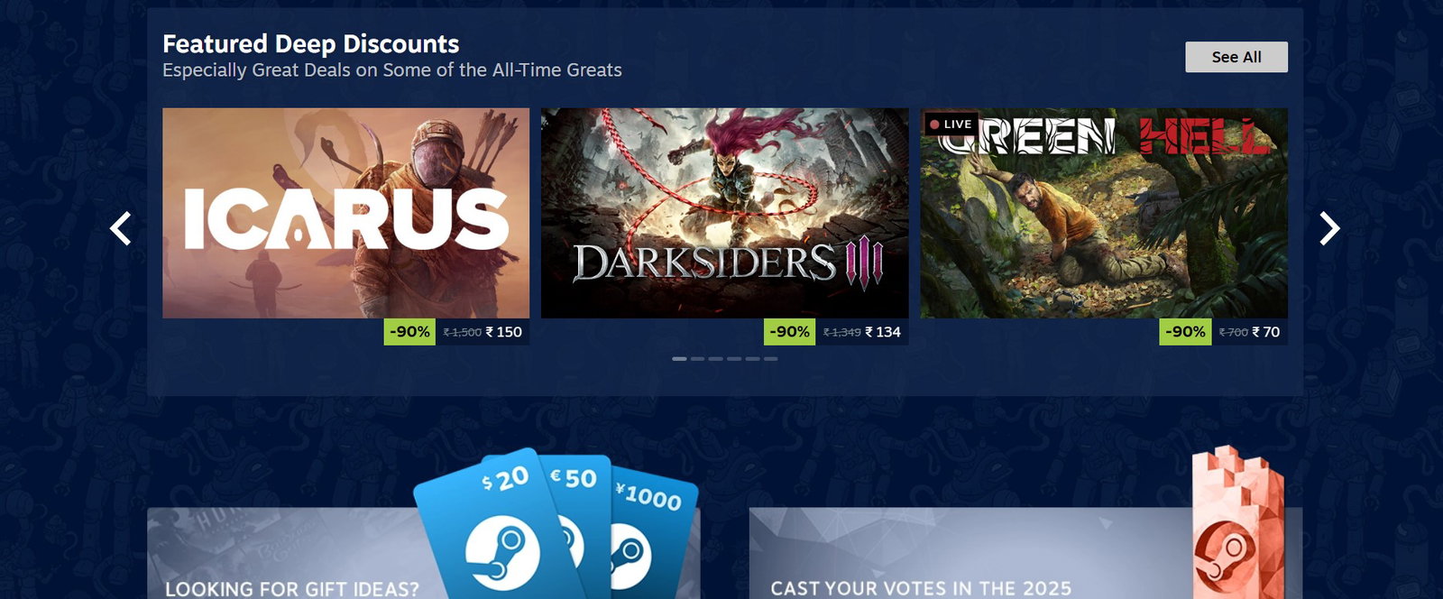 TechDogs-"Steam: Best for Integration"-"An Image Showing Dashboard Of Steam"