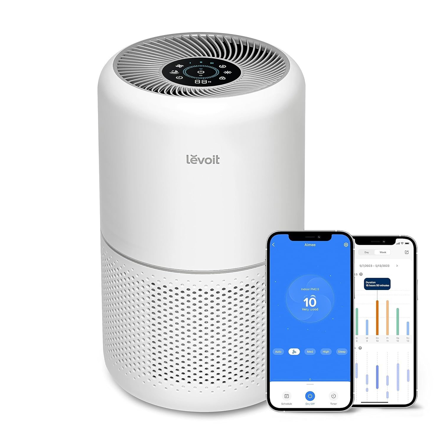 TechDogs-"Smart Air Purifiers"-"An Image Showing Levoit Smart Air Purifier"