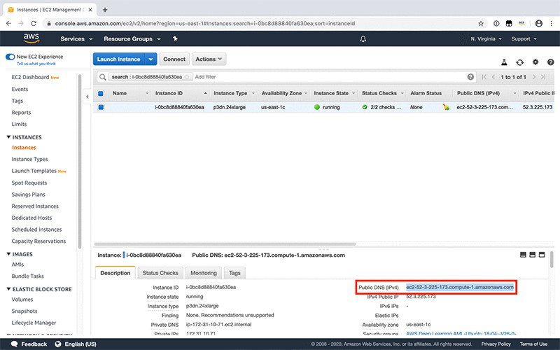 TechDogs-"AWS Deep Learning AMIs: Best For Scalability"-"A Screenshot Of The AWS Deep Learning AMIs Being Used"