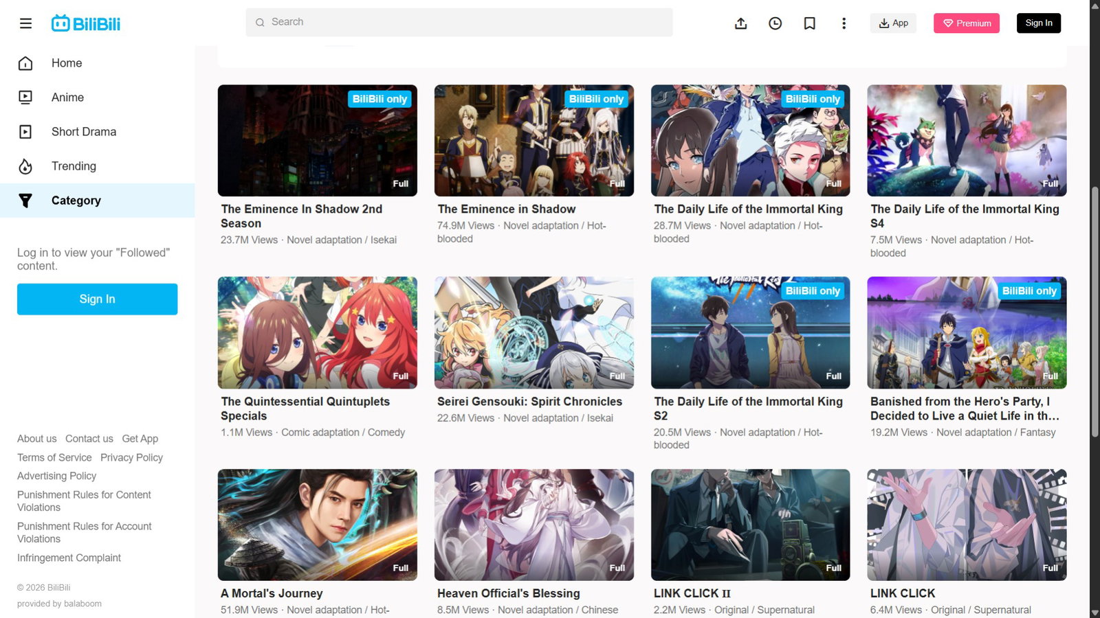 TechDogs-"Bilibili"-"A Screenshot Of Home Page Of The Bilibili Platform"