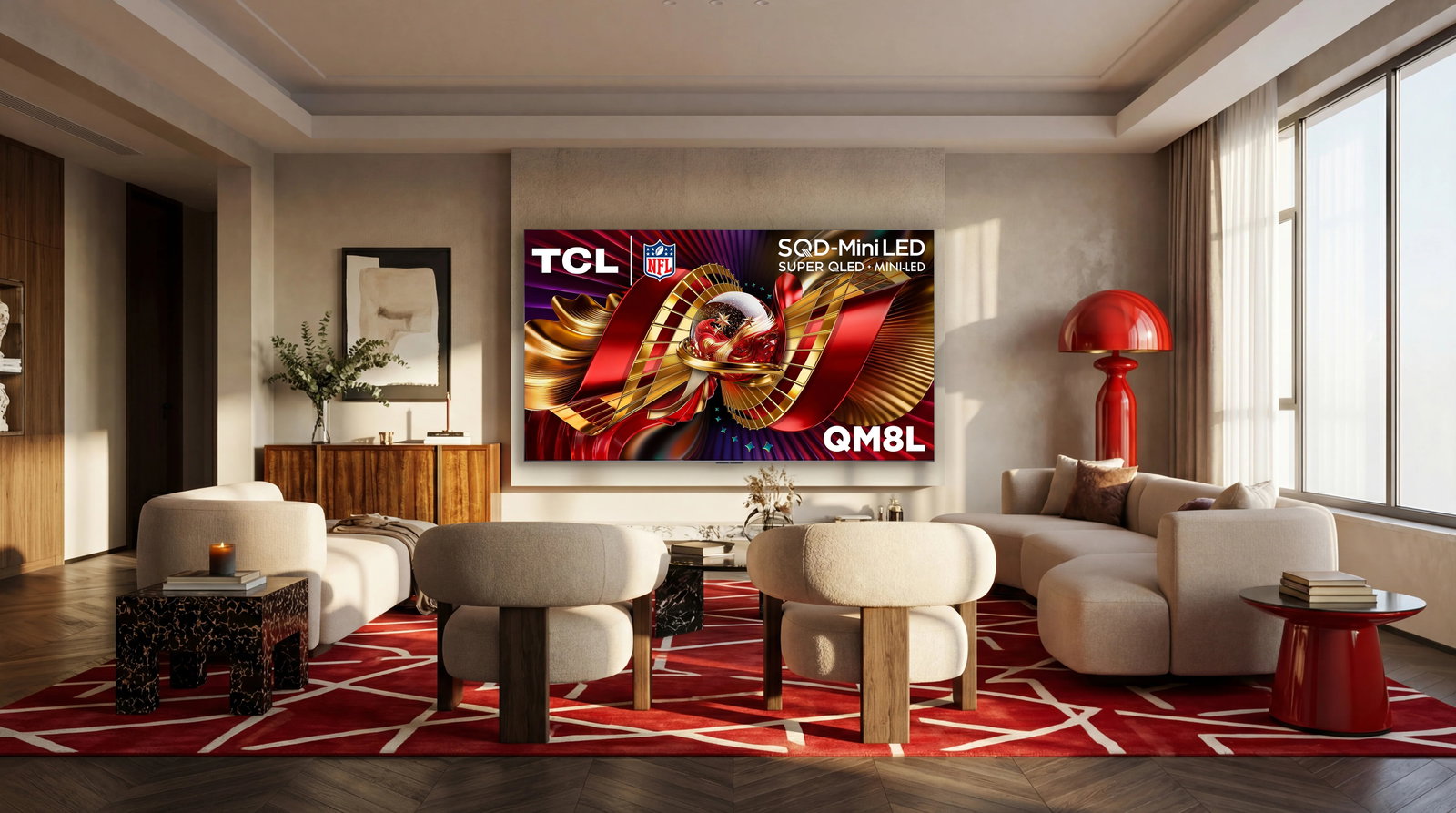 TechDogs-"TCL QM8L"-"An Image Of The TCL QM8L Gaming-Optimized TV"