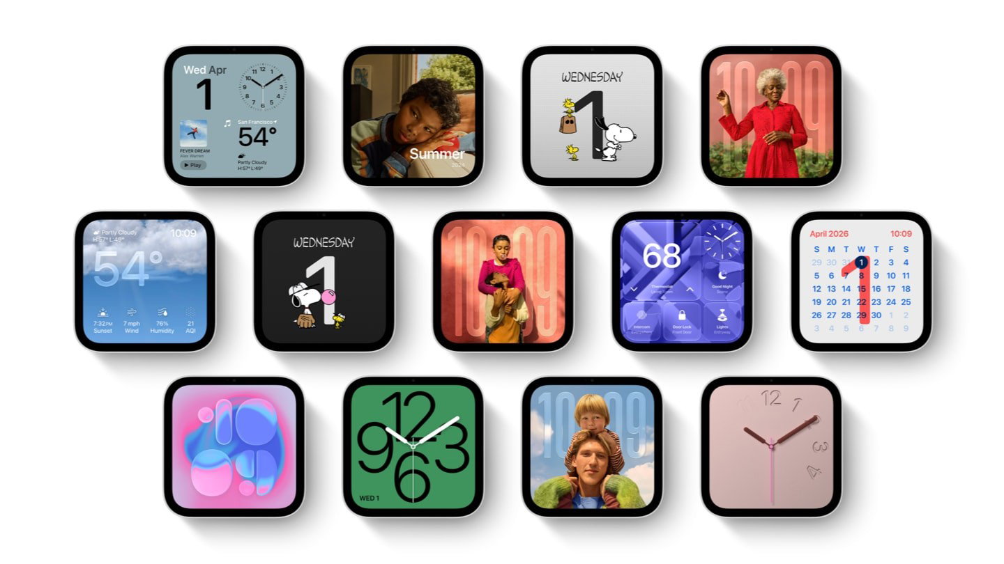 TechDogs-"An Image Showing Customizable Display Faces"