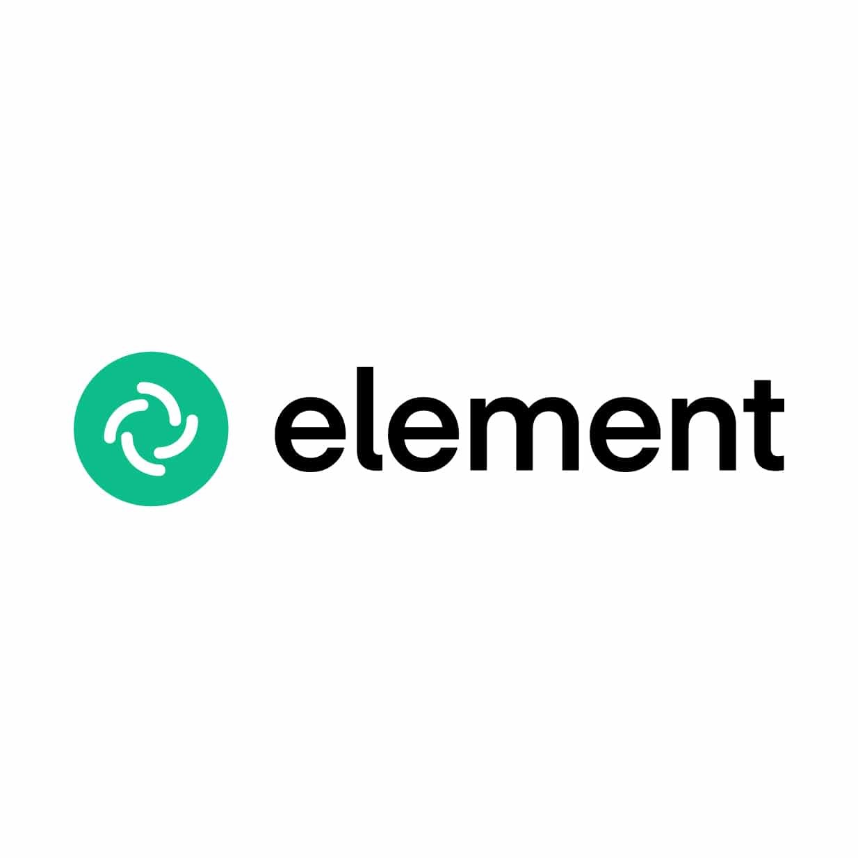 TechDogs-"Element: Best For Self-Hosting And Federated Communication"-"An Image Showing The Logo Of Element Messaging App"