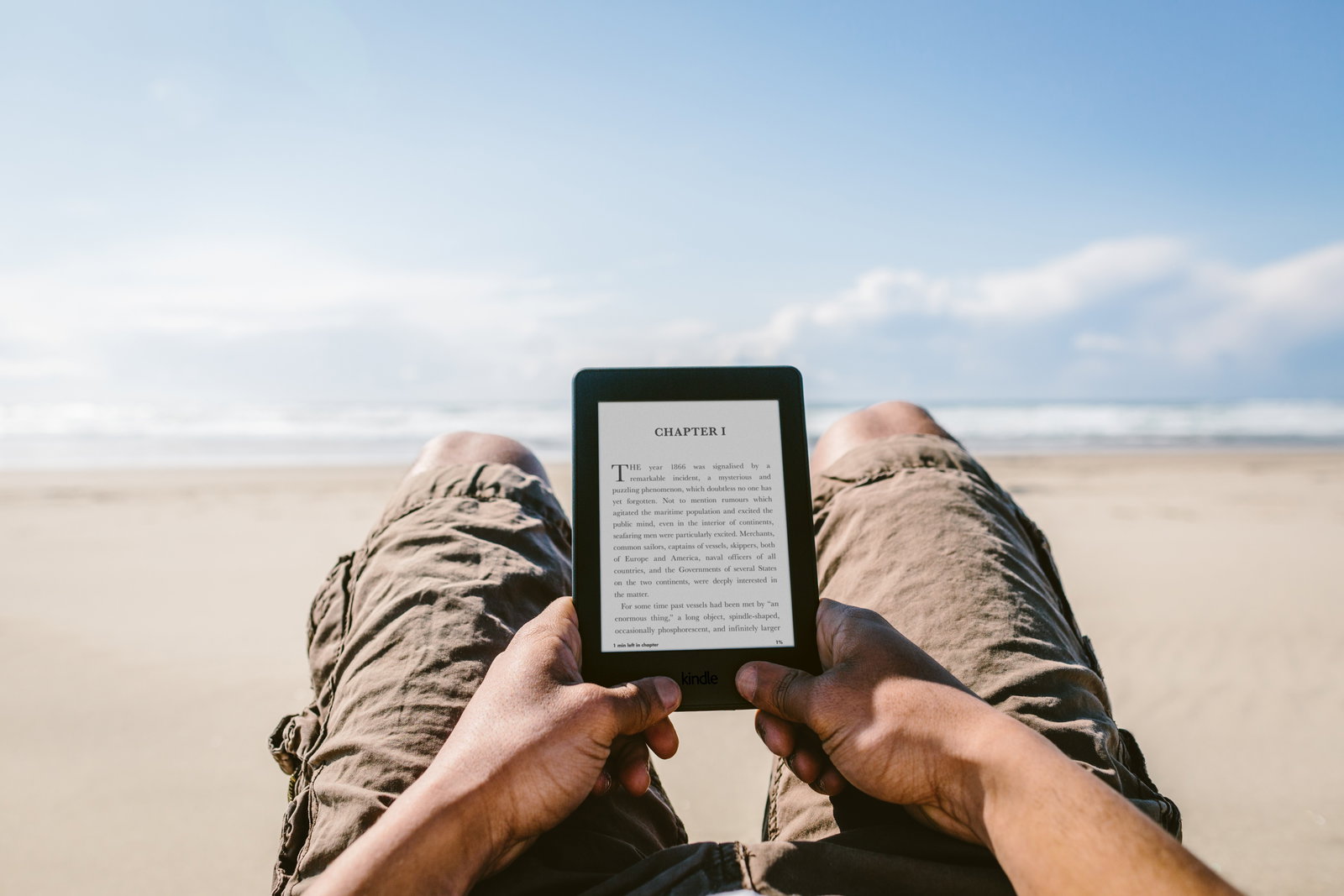 TechDogs-"An E-Reader"-"An Image Of An Amazon Kindle E-Reader"