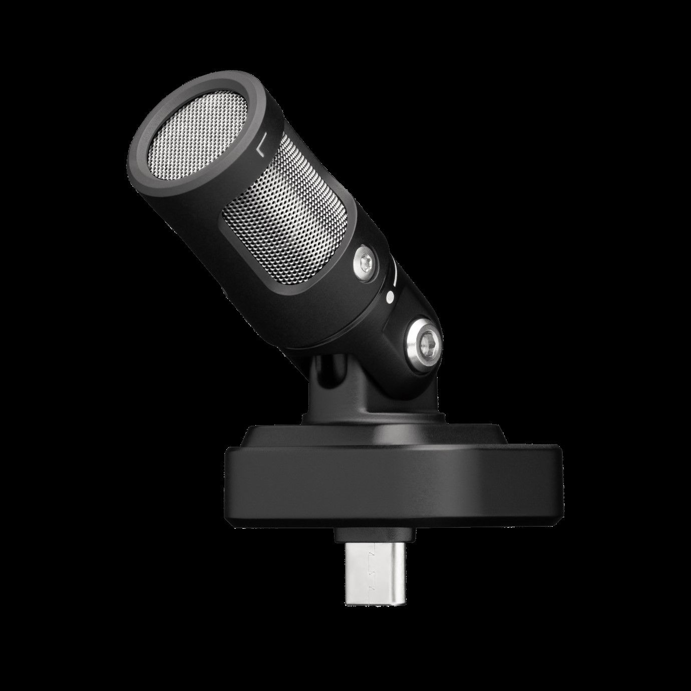 TechDogs-"Shure MV88 USB-C Powers Mobile Vlogging"-"An Image Shure Showing MV88 Microphone"