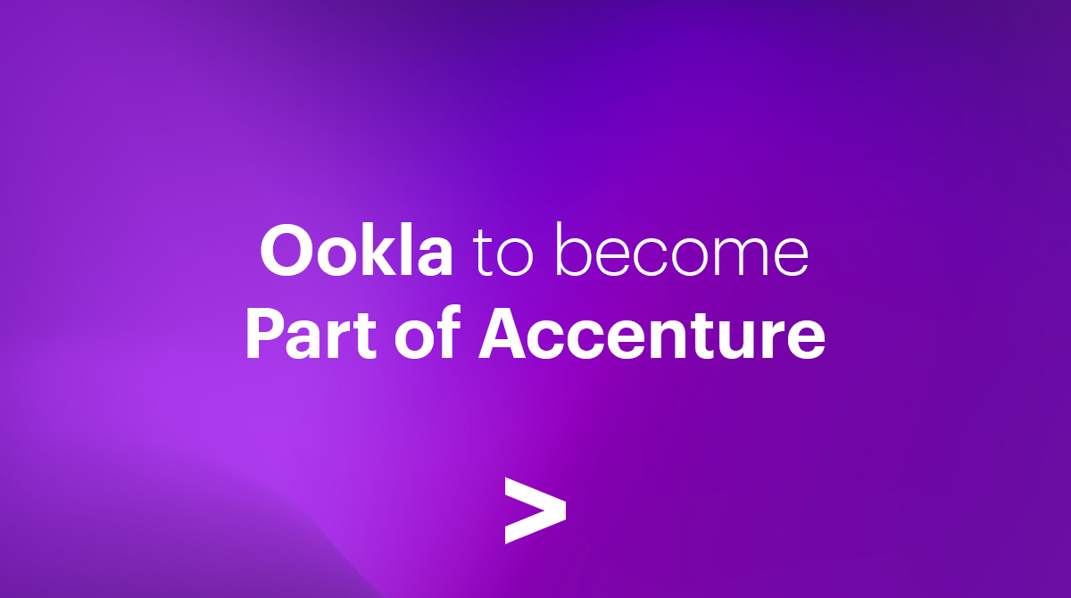 TechDogs-"An Image Announcing Accenture's Acquisition Of Ookla"