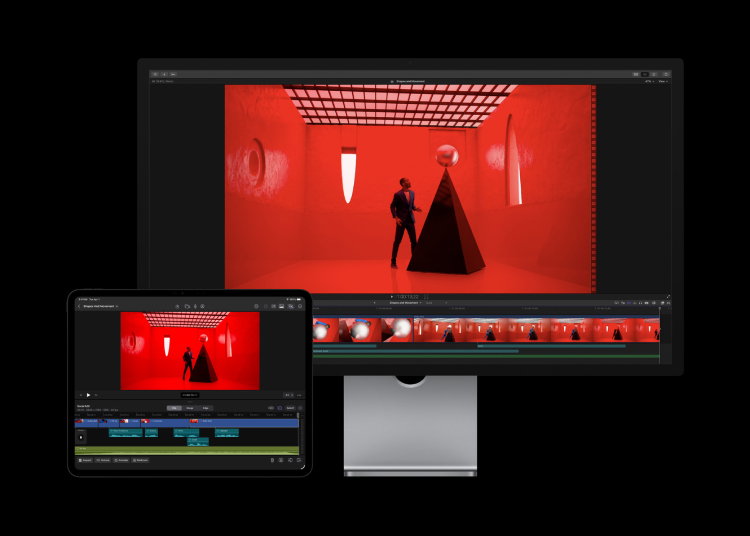TechDogs - "An Image Showing Video Editing Features In Apple Creator Studio"
