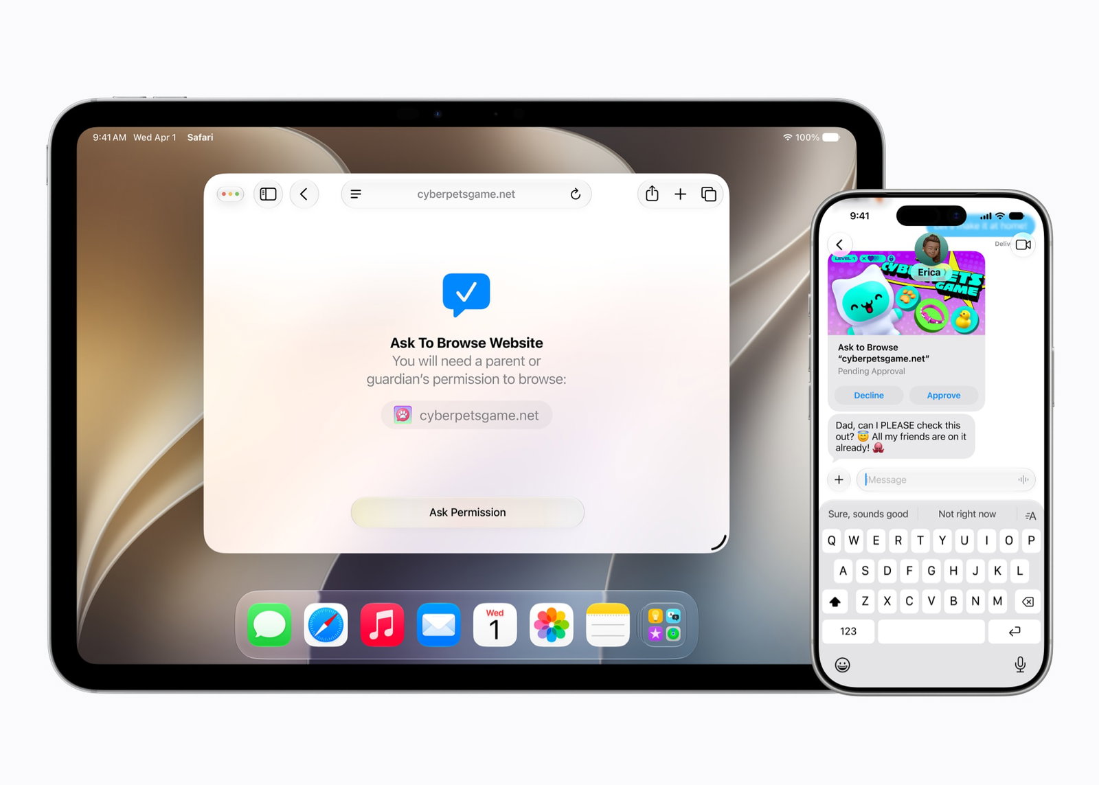 TechDogs-"An Image Depicting Apple's New Child Safety Features"