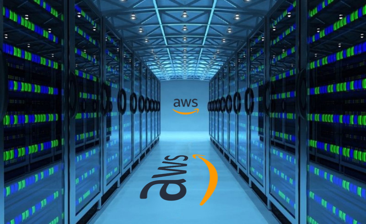 TechDogs-"An Image Of An AWS Data Center"