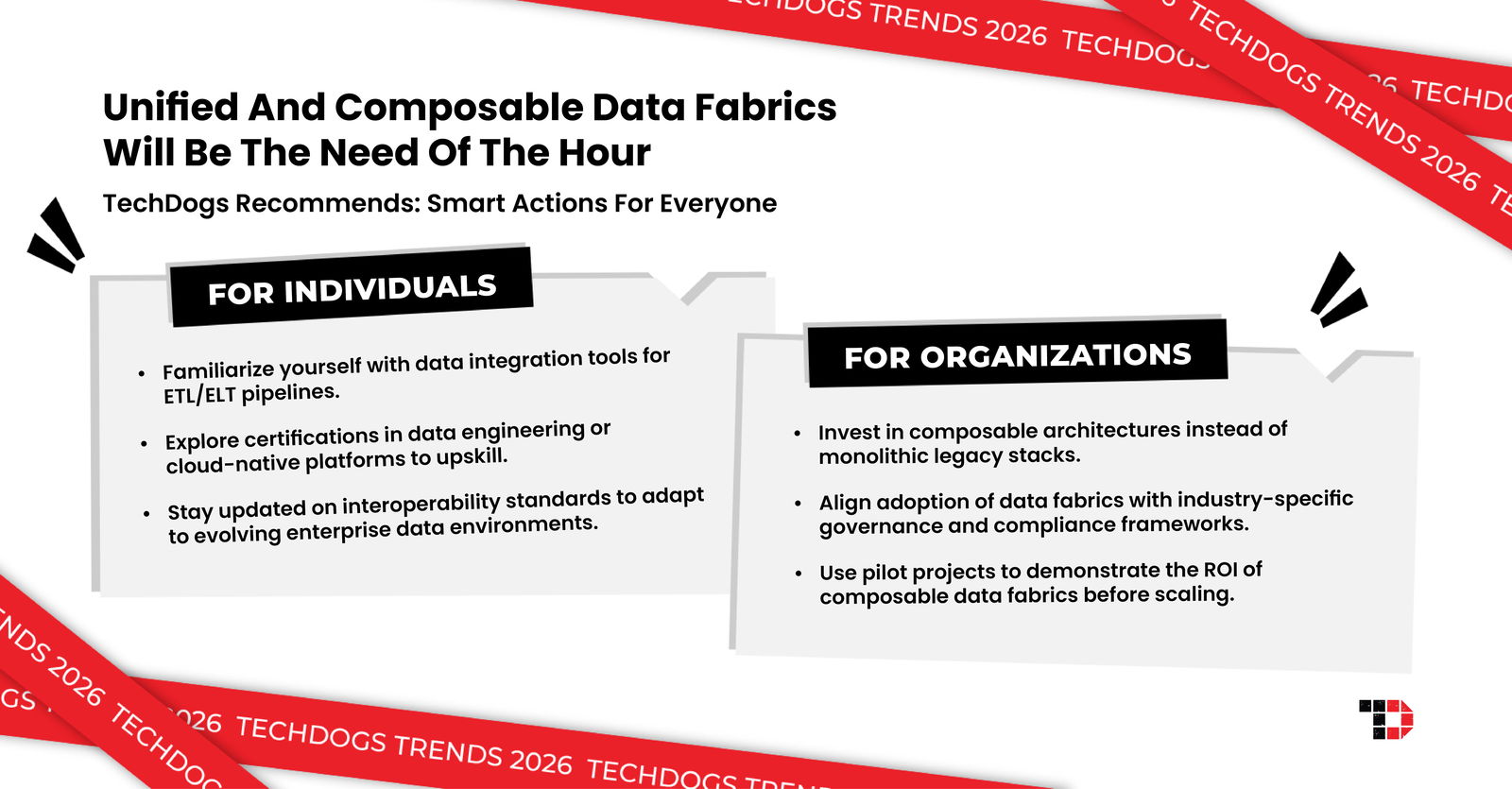 TechDogs-"Trend 2: Unified And Composable Data Fabrics Will Be The Need Of The Hour"