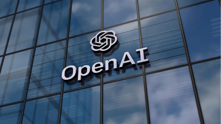 TechDogs-"An Image Showing OpenAI Building With The Logo"