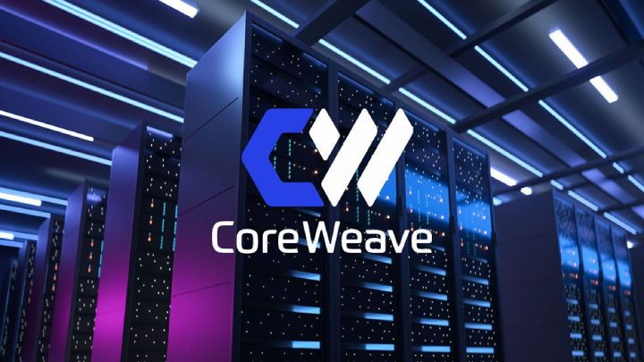 TechDogs - "An Image Showing The CoreWeave Logo"