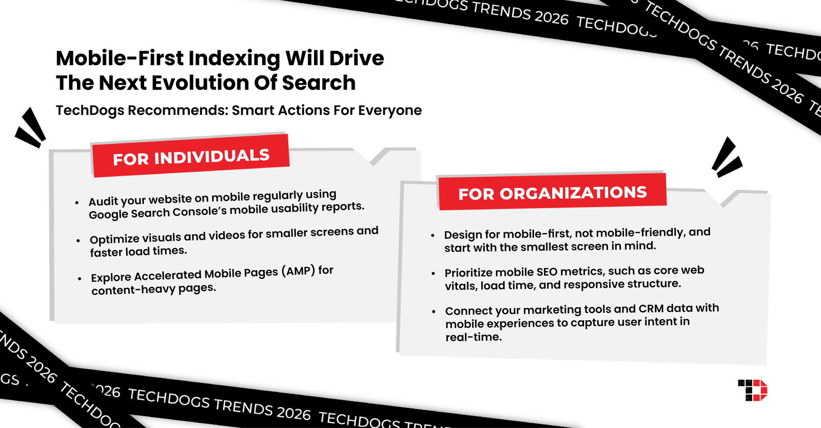 TechDogs-"Trend 1: Mobile-First Indexing Will Drive The Next Evolution Of Search"