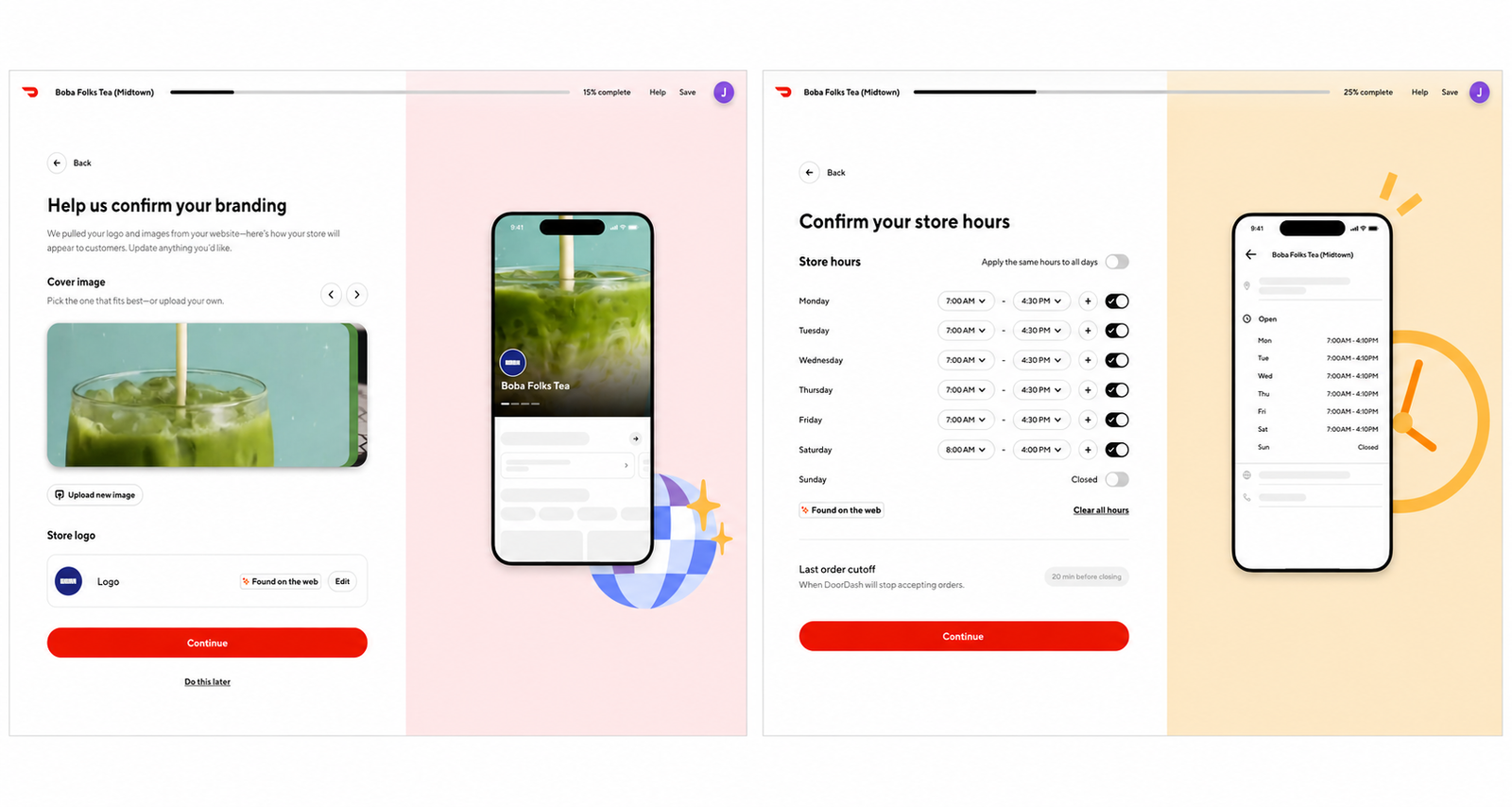 TechDogs-"An Image Depicting DoorDash's New AI Tools Simplifying Merchant Onboarding"