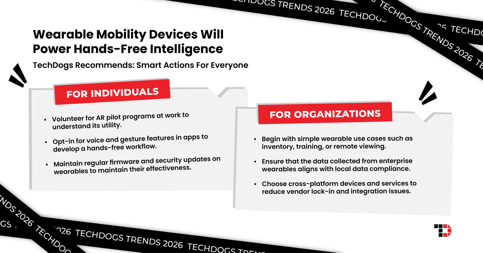 TechDogs-"Trend 5: Wearable Mobility Devices Will Enhance Power Hands-Free Intelligence"