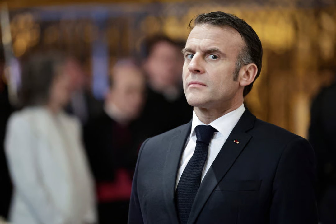 TechDogs-"An Image Of French President Emmanuel Macron"